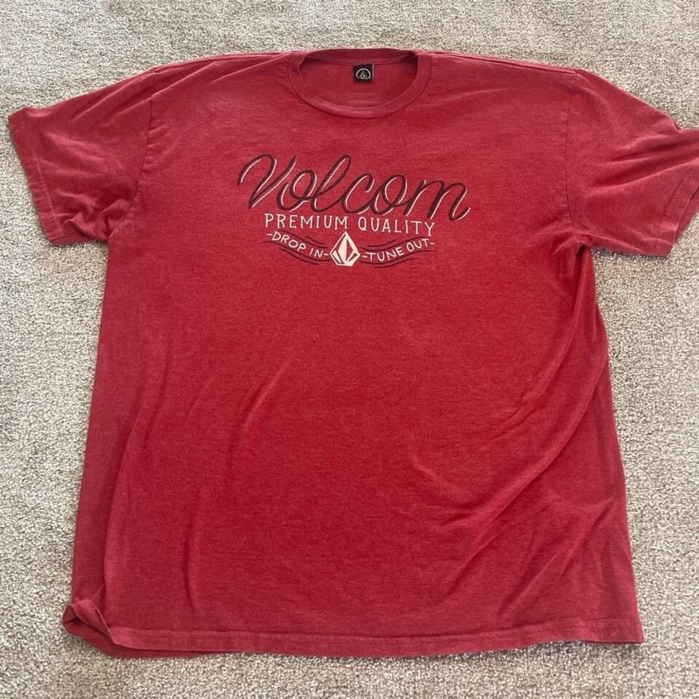 Volcom Premium Quality "Drop In – Tune Out" T-Shirt Men's XL Graphic Tee